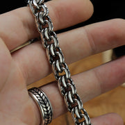 Bismarck Halskette aus Sterlingsilber 925 in voller Länge - klassischer handgefertigter Schmuck
